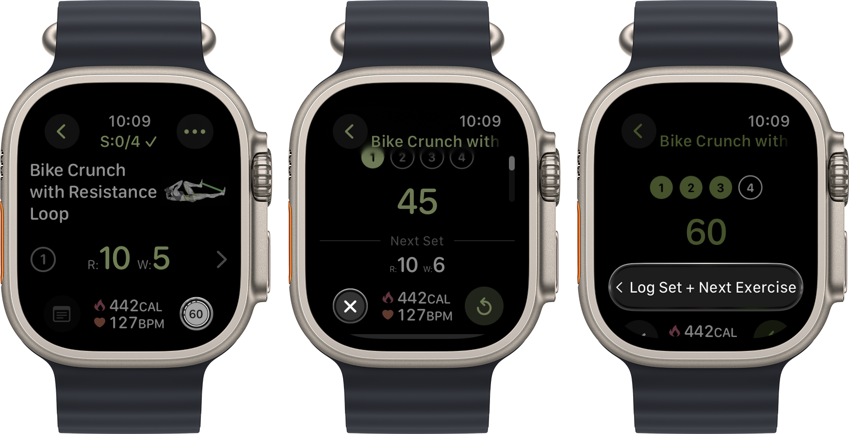 Double Tap gesture support on Apple Watch for SmartGym